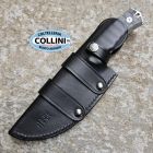 FOX Knives Fox - Oxylos Knife - Stonewashed N690Co & Black Micarta - FX-616-1MB -