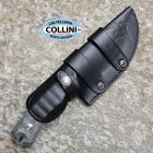 FOX Knives Fox - Oxylos Knife - Stonewashed N690Co & Black Micarta - FX-616-1MB -