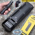 Nitecore - EDC09 - 1600 lumens e 153 metri - Torcia LED MCT con temper