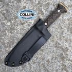 WanderTactical Wander Tactical - Centuria Pilot Black Block knife - Bronze - Micarta