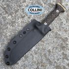 WanderTactical Wander Tactical - Centuria Pilot Black Block knife - Bronze - Micarta
