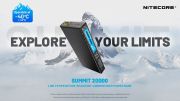 Nitecore - SUMMIT 20000 - Power Bank in Fibra di Carbonio Resistente a