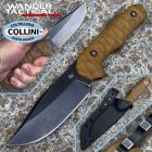 WanderTactical Wander Tactical - Lynx Knife - Clip Point Raw D2 & G10 Desert - coltel