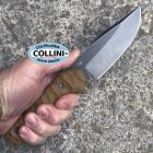 WanderTactical Wander Tactical - Lynx Knife - Clip Point Raw D2 & G10 Desert - coltel