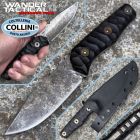 WanderTactical Wander Tactical - Scrambler Knife - Drop Urban Camo D2 & Black G10 - c