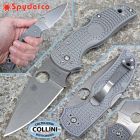 Spyderco - Native 5 - Sprint Run - Stonewashed Maxamet & Grey FRN - C4