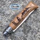 Opinel - N&deg;08 Animalia incisione Marmotta - Legno di Rovere - Coltello