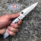 Spyderco - Police Model Knife - Satin VG-10 & Stainless Steel - C07P -
