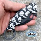 FOX Knives Fox - Mini Karambit - Black Idroglider N690Co & Punisher Skull Pattern
