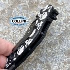 FOX Knives Fox - Mini Karambit - Black Idroglider N690Co & Punisher Skull Pattern