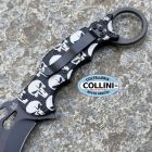FOX Knives Fox - Mini Karambit - Black Idroglider N690Co & Punisher Skull Pattern