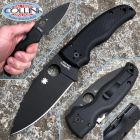 Spyderco - Shaman - Plain Edge Black DLC CPM-S30V - C229GPBK - coltell