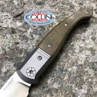 Lion Steel LionSteel - Gitano by Gudy Van Poppel - Titanio e Micarta - GT01-CVG -