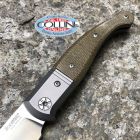 Lion Steel LionSteel - Gitano by Gudy Van Poppel - Titanio e Micarta - GT01-CVG -