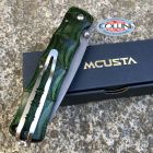 Mcusta - Shinari Shinra Maxima knife - SPG2 Powder Steel - Green Pakka