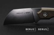 Viper - Berus 1 knife by T. Rumici - M390 & Fibra di Carbonio Marmoriz