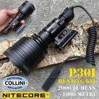 Nitecore - HUNTING KIT - Torcia P30i + Remoto RSW2i + Attacco GM02MH