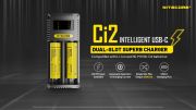 Nitecore - Ci2 Superb Charger - per Li-ion, Ni-MH e IMR - AA, AAA, 145