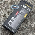 Nitecore - EDC23 - Torcia Ricaricabile USB Ultra Compatta - 2500 lumen