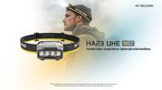 Nitecore - HA23 UHE - Black Rock - Frontale Ultra Compatta - 3x AAA -
