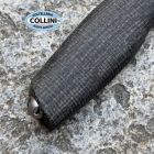 Lion Steel Lionsteel - Acha knife - Satin M390 & Black Burlap Micarta - AH BLB -