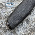 Lion Steel Lionsteel - Acha knife - Satin M390 & Black Burlap Micarta - AH BLB -