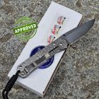 Chris Reeve Knives Chris Reeve - Small Sebenza 21- Hammered Titanium - USATO / COLLEZIONE