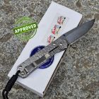 Chris Reeve Knives Chris Reeve - Small Sebenza 21- Hammered Titanium - USATO / COLLEZIONE