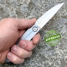 Approved Klotzli - High Tech Opal Liner Lock Folder - ATS-34 & Titanium - COLLE