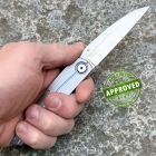 Approved Klotzli - High Tech Opal Liner Lock Folder - ATS-34 & Titanium - COLLE