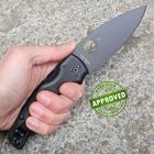 Spyderco - Shaman - Black DLC Plain Edge - COLLEZIONE PRIVATA - C229GP