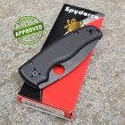 Spyderco - Shaman - Black DLC Plain Edge - COLLEZIONE PRIVATA - C229GP