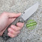 Approved McNees Knives - MAC2 3.5" Fastback - Matte SW CPM-Magnacut & Bronze Ti