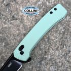 CRKT - Q Compact Knife - Black Oxide 14C28N & Aqua GRN - 7075B - colte