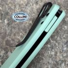 CRKT - Q Compact Knife - Black Oxide 14C28N & Aqua GRN - 7075B - colte