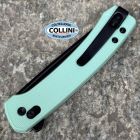CRKT - Q Compact Knife - Black Oxide 14C28N & Aqua GRN - 7075B - colte