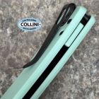 CRKT - Q Compact Knife - Black Oxide 14C28N & Aqua GRN - 7075B - colte