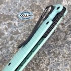 CRKT - Counterpart by Ken Onion - Black Oxide 12C27 & Aqua GRN - K430B