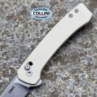 CRKT - Q Compact Knife - Stonewashed 14C28N & Grey GRN - 7075S - colte
