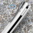 CRKT - Q Compact Knife - Stonewashed 14C28N & Grey GRN - 7075S - colte