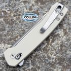 CRKT - Q Compact Knife - Stonewashed 14C28N & Grey GRN - 7075S - colte