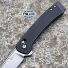 CRKT - Q Compact Knife - Stonewashed 14C28N & Black GRN - 7075 - colte