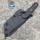 WanderTactical Wander Tactical - Lynx Tanto Knife - DP - Ice Brush & Black Micarta -