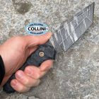 WanderTactical Wander Tactical - Lynx Tanto Knife - DP - Ice Brush & Black Micarta -