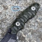 WanderTactical Wander Tactical - Barracuda Compound knife - Raw & Green Micarta - col