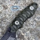 WanderTactical Wander Tactical - Barracuda Compound knife - Raw & Green Micarta - col