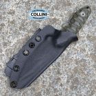 WanderTactical Wander Tactical - Barracuda Compound knife - Raw & Green Micarta - col