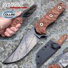 WanderTactical Wander Tactical - Lynx Persian knife - Clip point - Black Blood & Burg