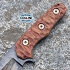 WanderTactical Wander Tactical - Lynx Persian knife - Clip point - Black Blood & Burg