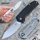 Boker Plus - Gemtek Black G10 by A. De Santis - 01BP0092 - coltello